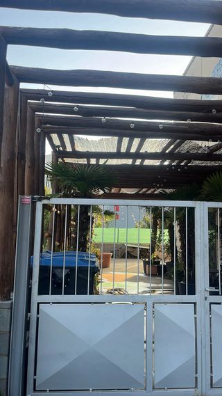 Pérgola madera terraza