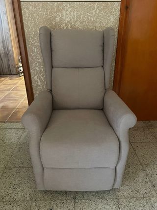 Butaca Relax Beige - Tela