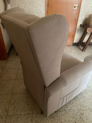 Butaca Relax Beige - Tela