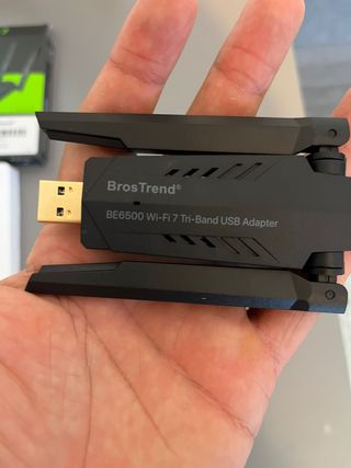 Adaptador Wi-Fi 7 BrosTrend BE6500