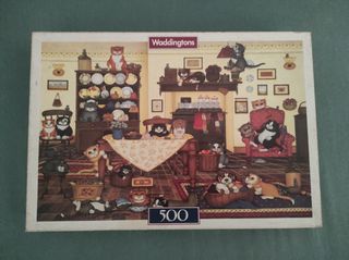 Puzzle Gatos 500 piezas Waddington