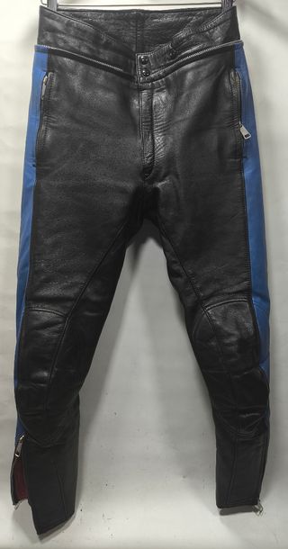 Pantalón traje moto cuero 36 , Harrol