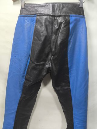 Pantalón traje moto cuero 36 , Harrol