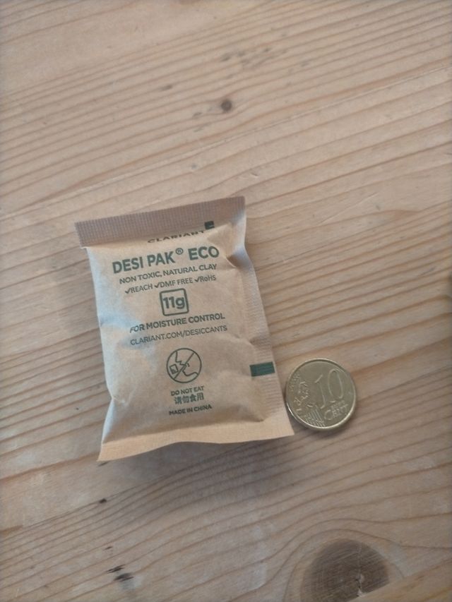 Sacchetti essiccante argilla naturale