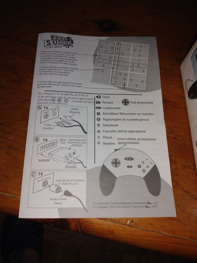 El juego del sudoku plug'play