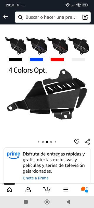 Cubierta Protectora para Bomba de Agua Yamaha Téné