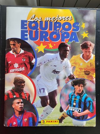 Álbum fútbol Panini Los mejores Equipos de Europa