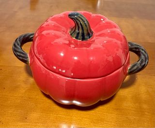 Sopera calabaza de porcelana