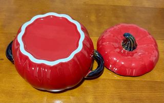 Sopera calabaza de porcelana