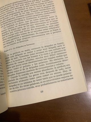 Comer sin pedir disculpas