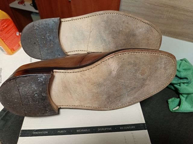 Zapatos George's Marrón hechos a mano 240 costaron