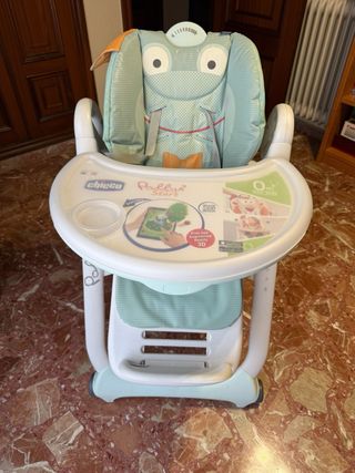 Trona Chicco Polly 2 Start. Color verde 