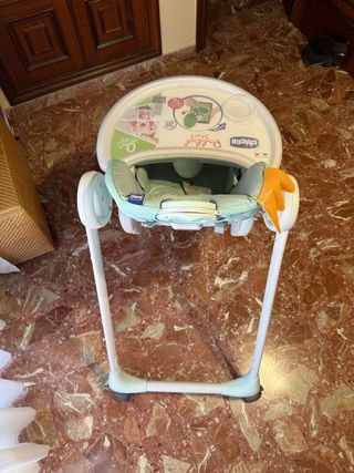 Trona Chicco Polly 2 Start. Color verde 