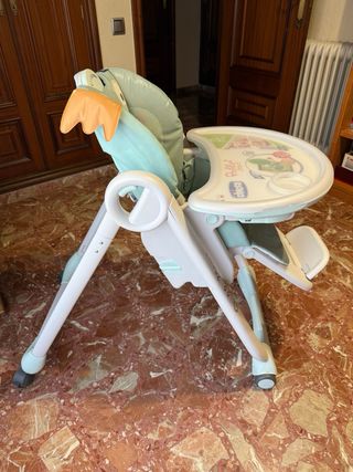 Trona Chicco Polly 2 Start. Color verde 