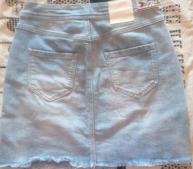 Minifalda vaquera Desigual talla 26