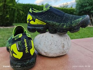 Nike Air Vapormax Flyknit Moc 2 - Negras/Verdes