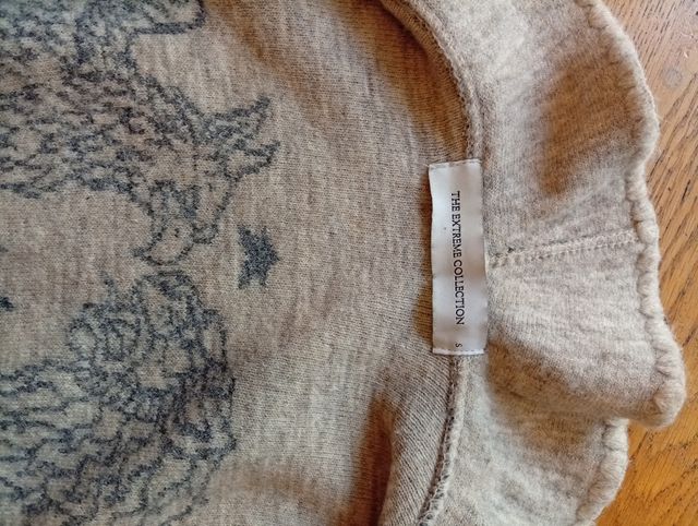 Chaqueta gris y azul talla S. ULTIMO PRECIO