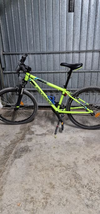 Bicicleta Rockrider 24" amarilla 