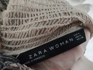 Blusa camisa manga larga Zara 
