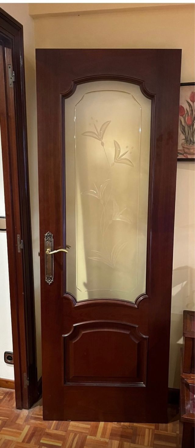 4 Puertas de interior madera maciza