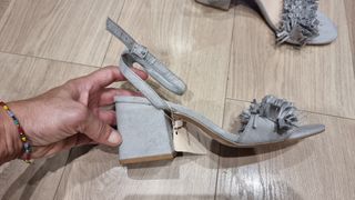 Sandalias ante Pull&Bear gris - 40