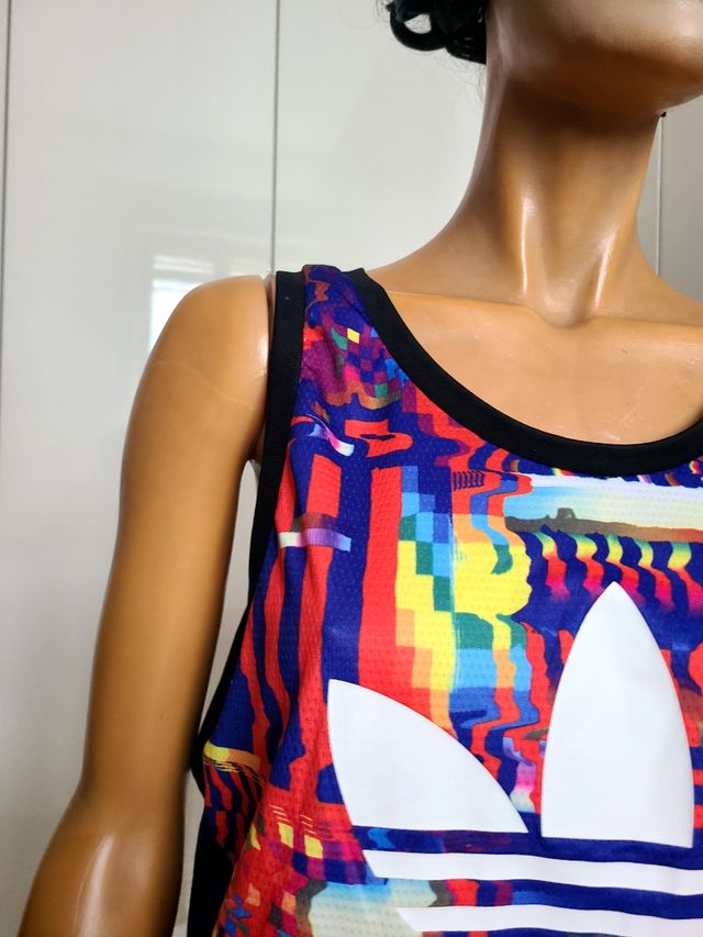 Top Adidas - Canotta Multicolore