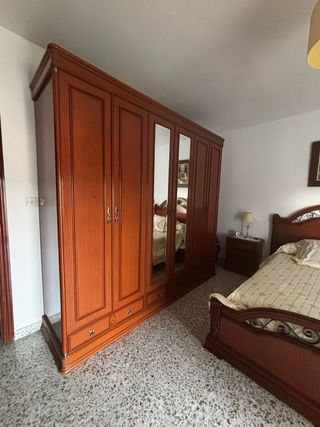 Dormitorio de matrimonio de cama 135 cms