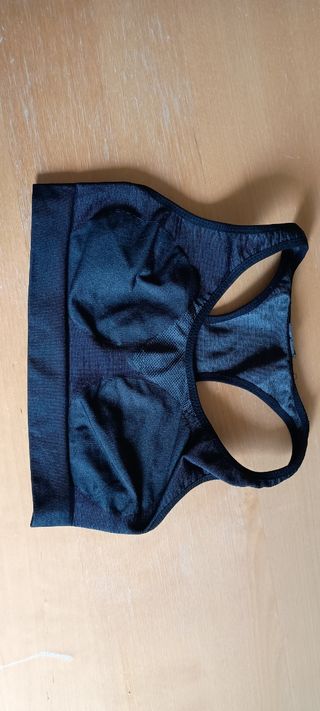 Top sportivo Decathlon nero XS