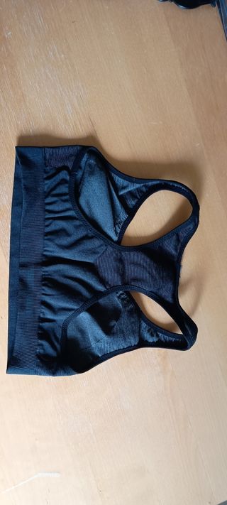 Top sportivo Decathlon nero XS
