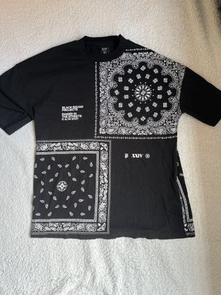 Camiseta bandana negra