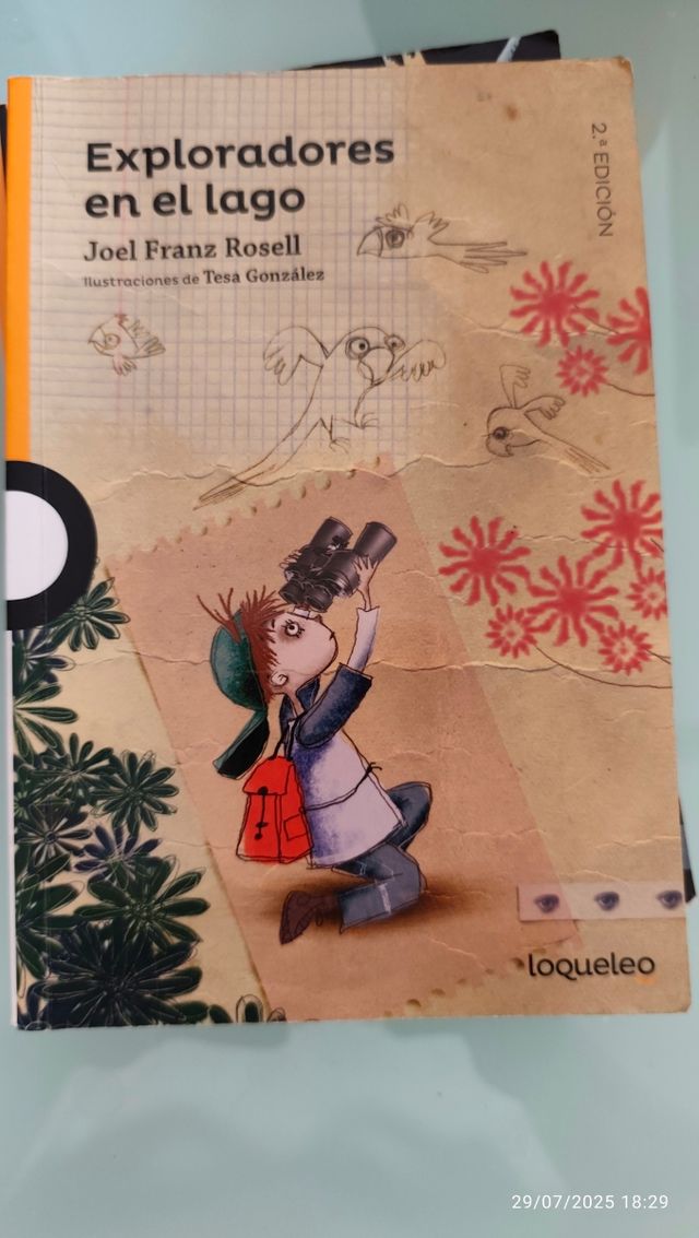 Exploradores en el lago