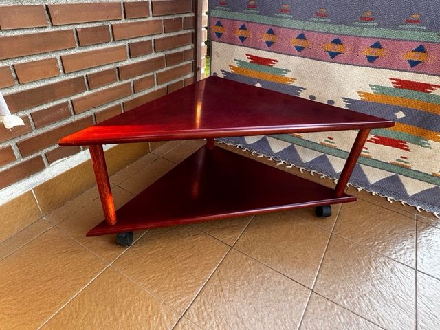 Mesitas de centro rojas - Madera