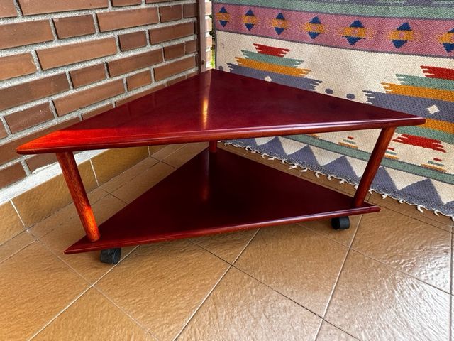 Mesitas de centro rojas - Madera