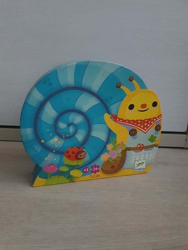 Puzzle silueta caracol DJECO REBAJADO