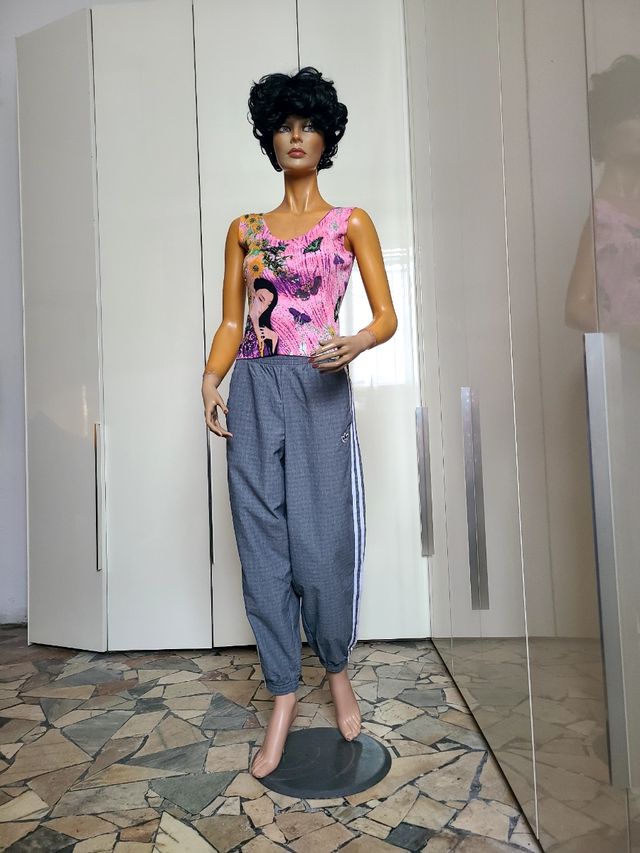 Pantaloni Adidas grigi sportivi