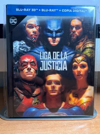 Liga de la Justicia Bluray 3D