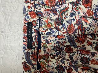 Falda Zara Woman multicolor talla S