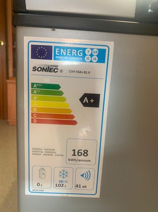 Congelatore a pozzetto Sontec con apertura superiore