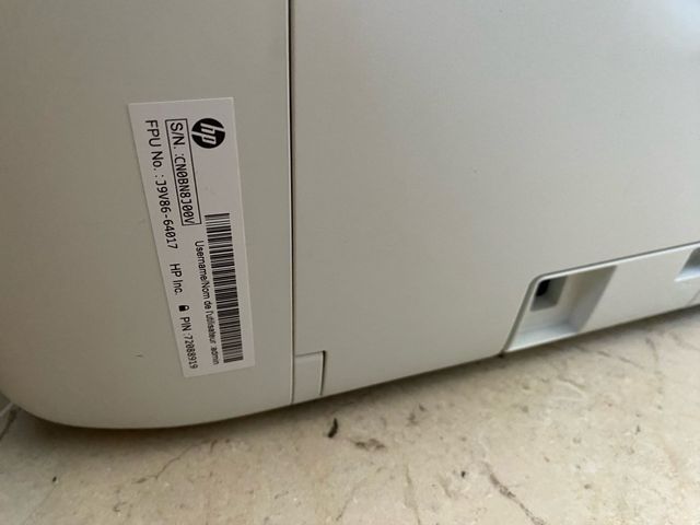 Impresora HP DeskJet 3760 - Azul y Blanca