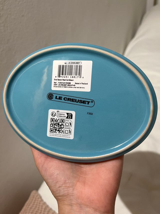 Reposacucharas Le Creuset color Caribbean