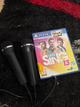 Let's Sing 13 PS4 - Karaoke Incluye 2 micrófonos