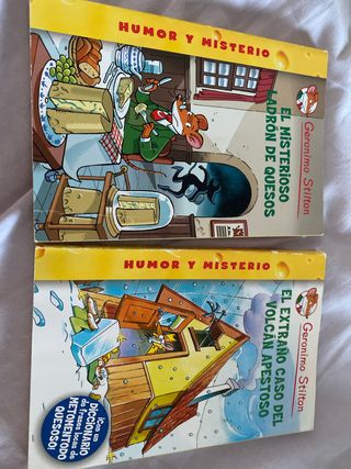 Geronimo Stilton 36 y 39