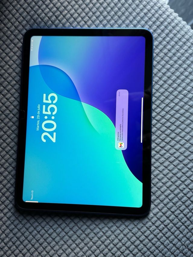 iPad 10ª generación azul