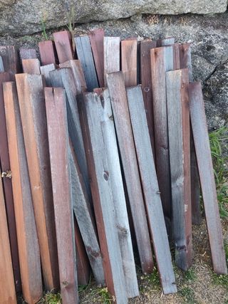 Madera para valla - 6x6x90cm