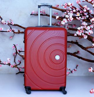 Maleta mediana roja 20kg - NUEVA