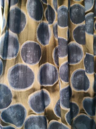 Vestito Peserico estivo beige e blu