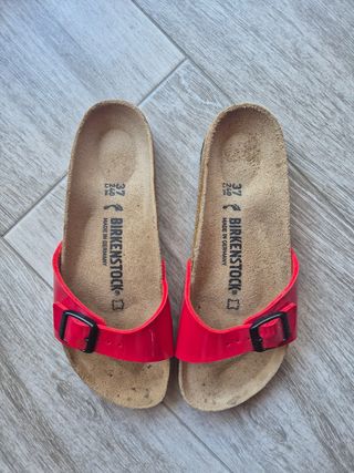 Birkenstock Sandalias rojas - Talla 37