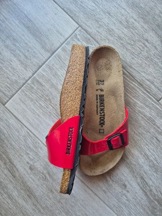 Birkenstock Sandalias rojas - Talla 37