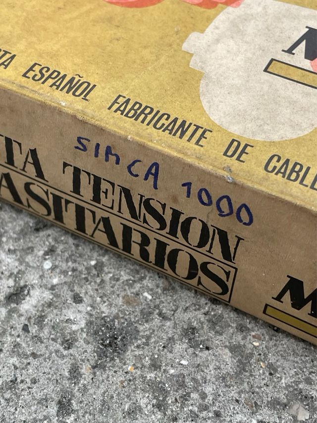 Cables bujías SIMCA 1000