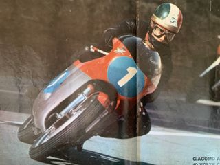 Poster G.AGOSTINI 10 VOLTE CAMPIONE DEL MONDO '71